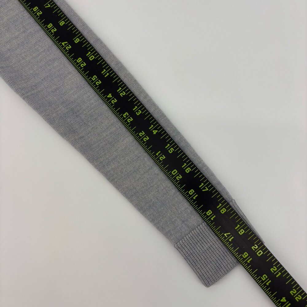 Lululemon‎ Tied To You Sweater Size 4 Heathered Gray Wool Long Sleeve *Read* - Picture 7 of 8